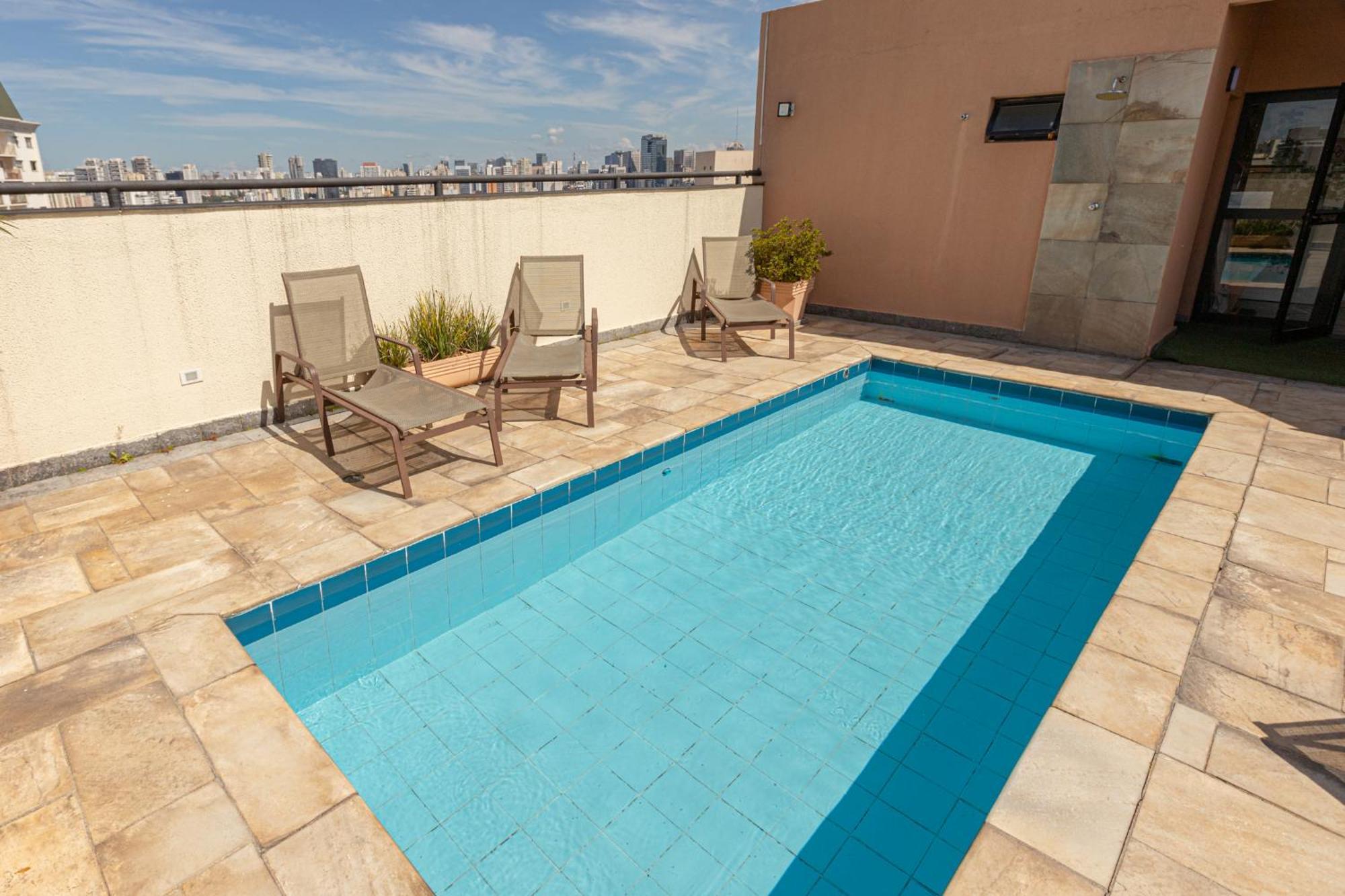 Easy Star - Apartamento Na Vila Olimpia Com Ofuro E Vista Incrivel - Te01H São Paulo Exterior foto