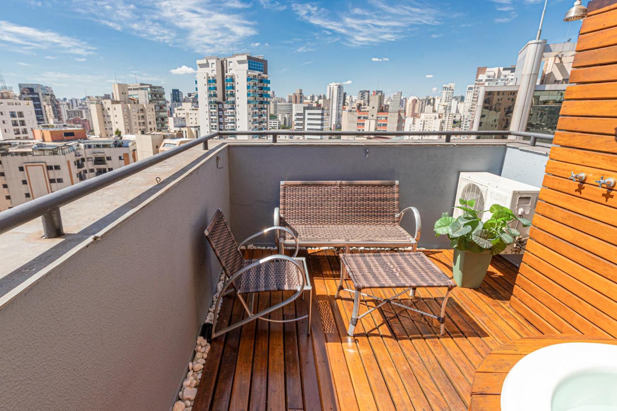 Easy Star - Apartamento Na Vila Olimpia Com Ofuro E Vista Incrivel - Te01H São Paulo Exterior foto